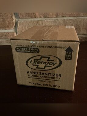 Hand Sanitizer Pack - case of 12 (1.69 oz-Travel size bottles)